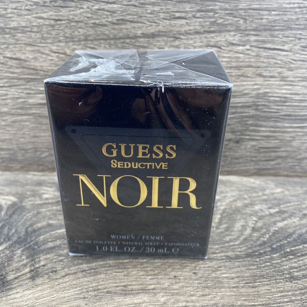 Guess Eau de Toilette Women 1.0oz Black Seductive Noir Spray New